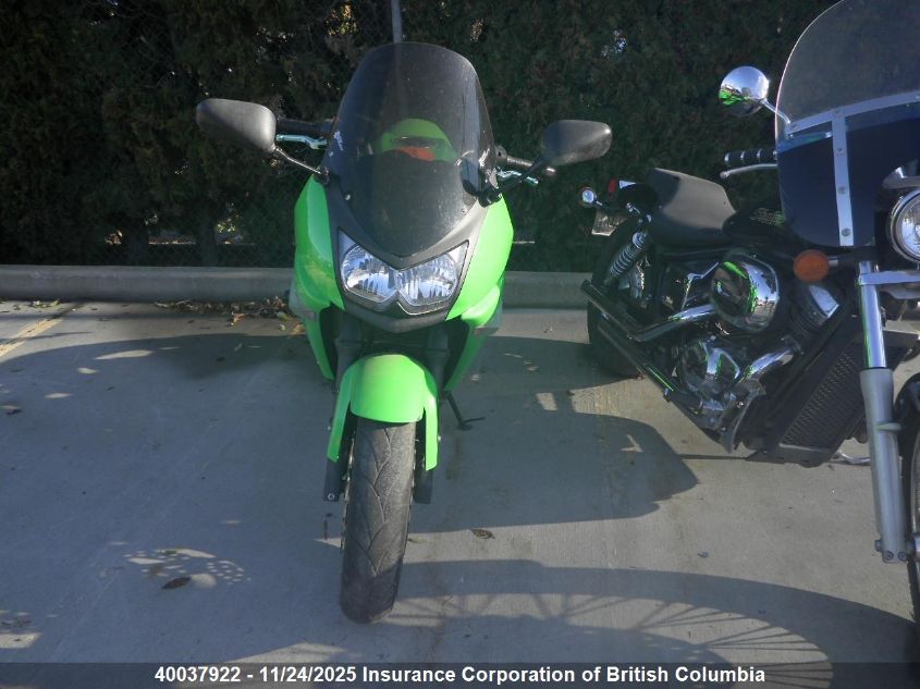 2008 Kawasaki Ex650 A VIN: JKAEXEA198A041443 Lot: 40037922