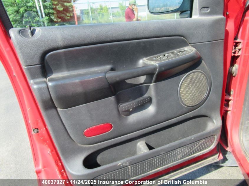 2005 Dodge Ram 1500 St/Slt VIN: 1D7HU18D95J505143 Lot: 40037927