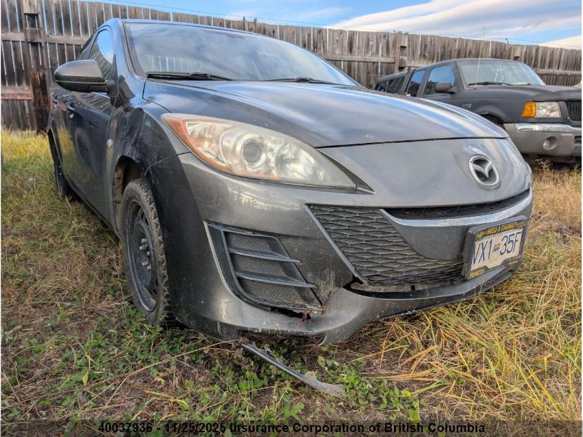 2010 Mazda Mazda3 Gs/Gx VIN: JM1BL1SF6A1122350 Lot: 40037936