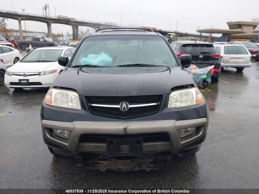 2002 Acura Mdx VIN: 2HNYD18412H522407 Lot: 40037939