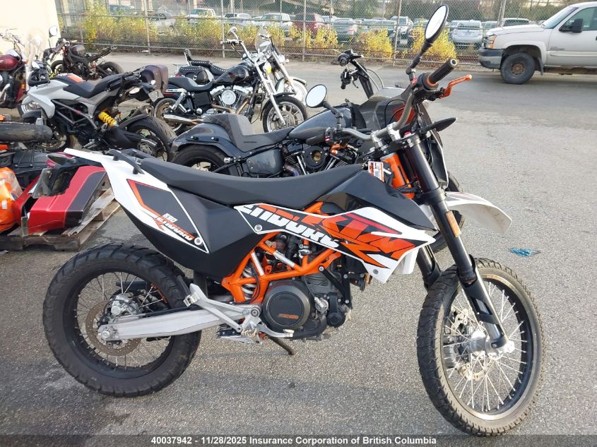 2014 Ktm 690 Enduro R VIN: VBKLET405EM762362 Lot: 40037942