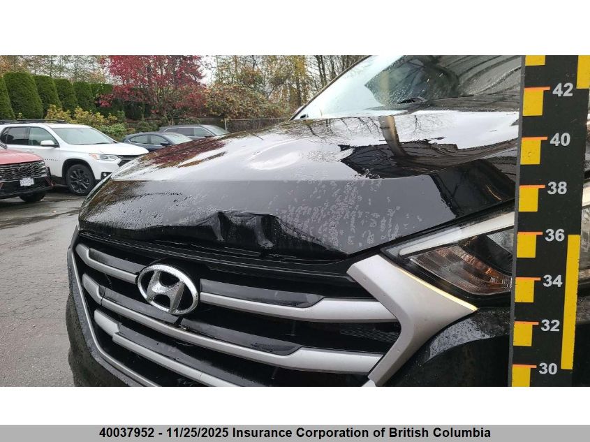 2018 Hyundai Tucson Limited/Sport And Eco/Se VIN: KM8J3CA46JU769350 Lot: 40037952