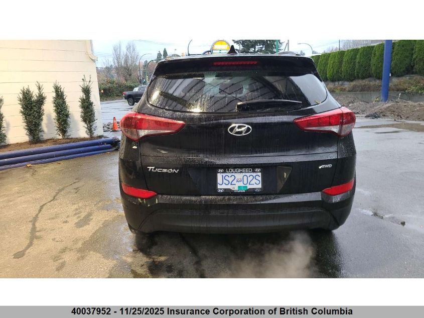 2018 Hyundai Tucson Limited/Sport And Eco/Se VIN: KM8J3CA46JU769350 Lot: 40037952