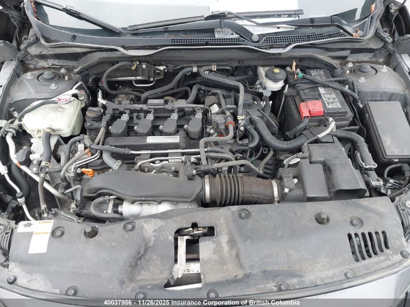 2019 Honda Civic VIN: 2HGFC1F94KH105606 Lot: 40037956