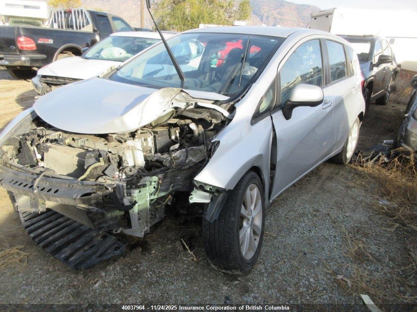3N1CE2CP2EL394522 2014 NISSAN VERSA photo no. 2