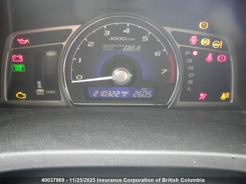 2007 Honda Civic VIN: JHMFA362X7S800836 Lot: 40037969