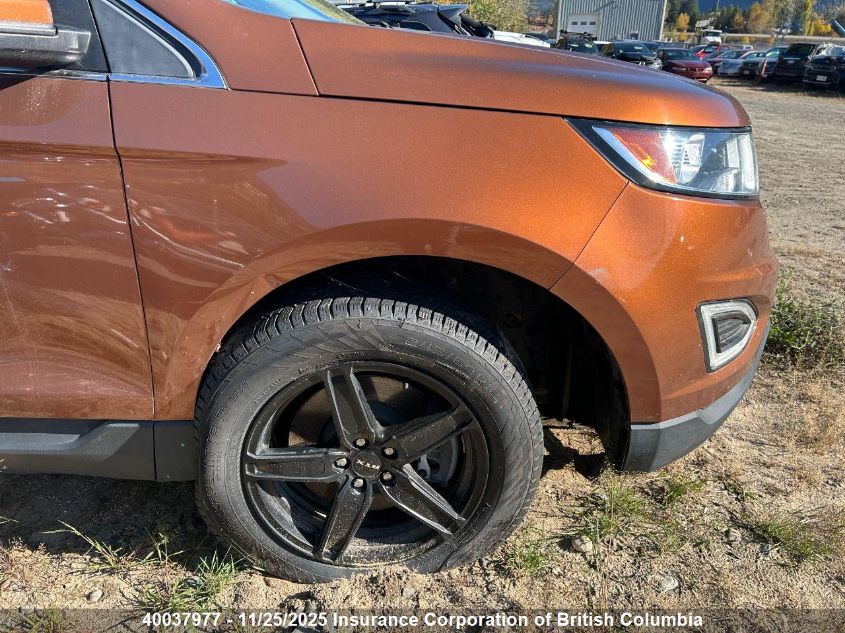 2017 Ford Edge VIN: 2FMPK4K92HBB60351 Lot: 40037977