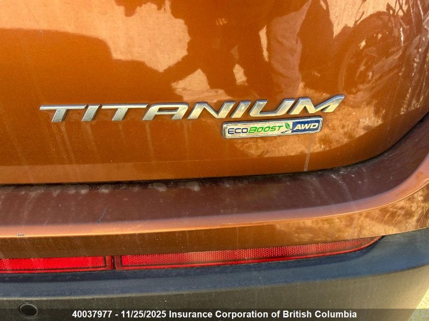 2017 Ford Edge VIN: 2FMPK4K92HBB60351 Lot: 40037977