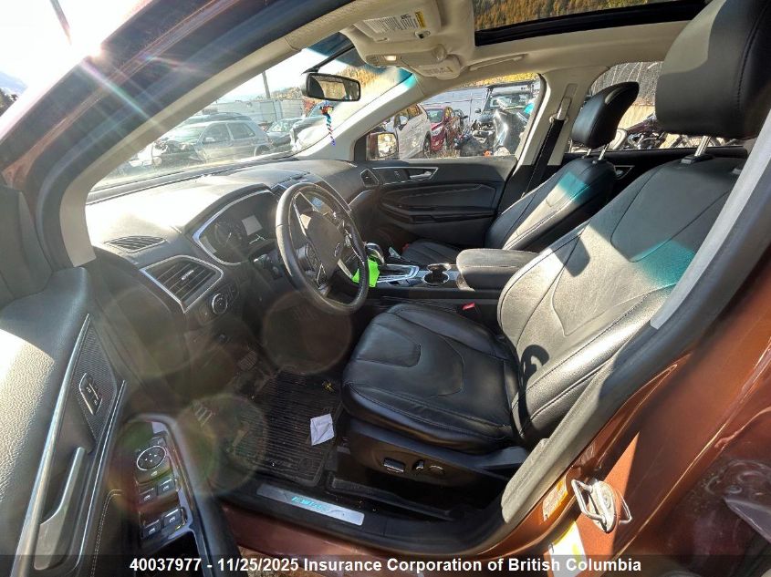 2017 Ford Edge VIN: 2FMPK4K92HBB60351 Lot: 40037977