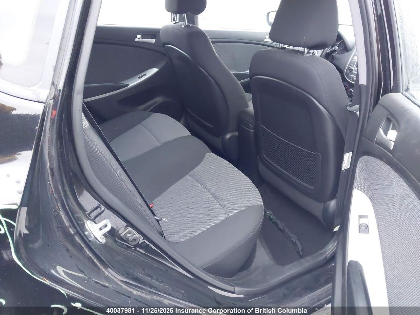 2014 Hyundai Accent Gls/Gs VIN: KMHCT5AE2EU196532 Lot: 40037981