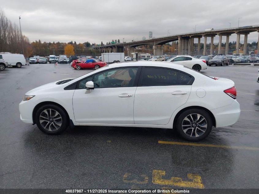 2015 Honda Civic VIN: 2HGFB2F55FH013190 Lot: 40037987