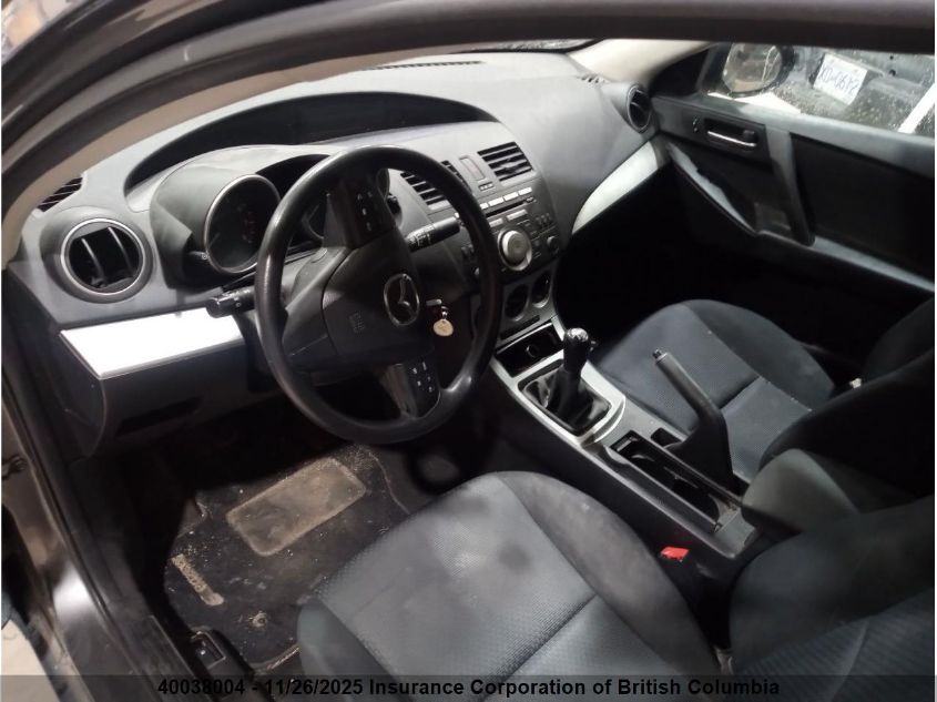 2010 Mazda 3 I VIN: JM1BL1SF0A1176680 Lot: 40038004