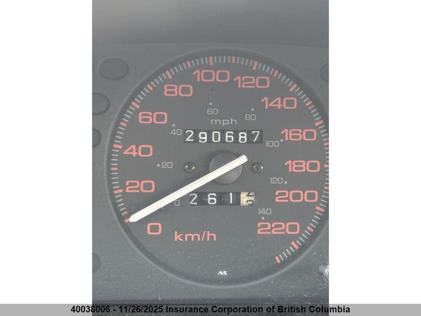 2000 Acura 1.6El VIN: 2HHMB4546YH901022 Lot: 40038006