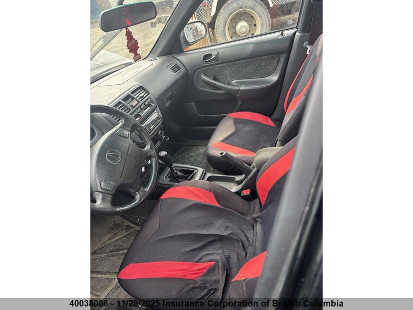 2000 Acura 1.6El VIN: 2HHMB4546YH901022 Lot: 40038006