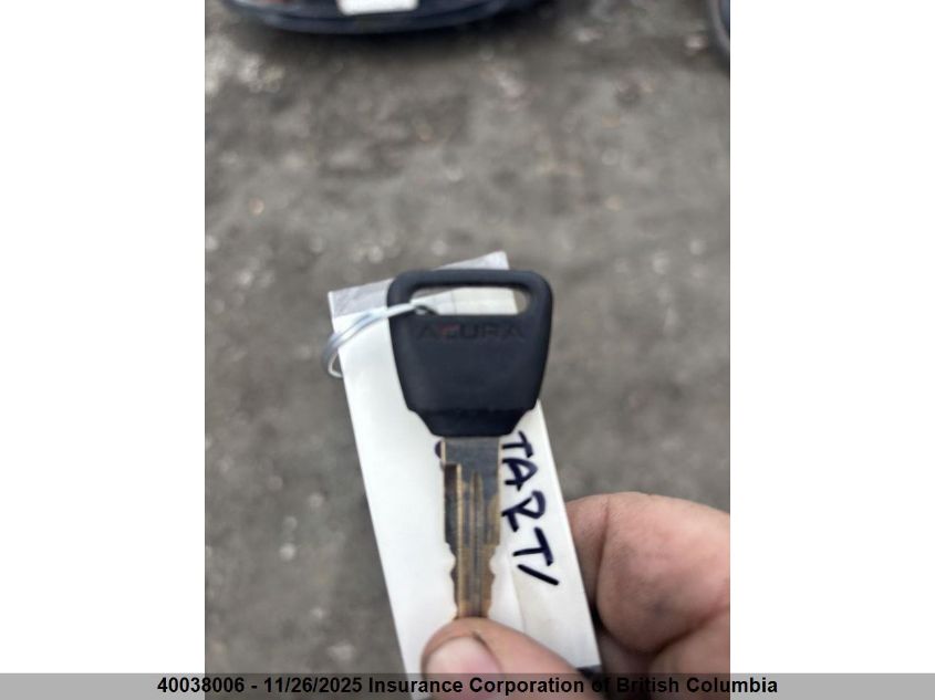 2000 Acura 1.6El VIN: 2HHMB4546YH901022 Lot: 40038006