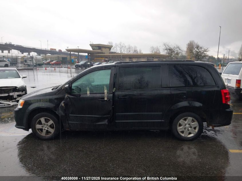2013 Dodge Grand Caravan Se VIN: 2C4RDGBG9DR679034 Lot: 40038008