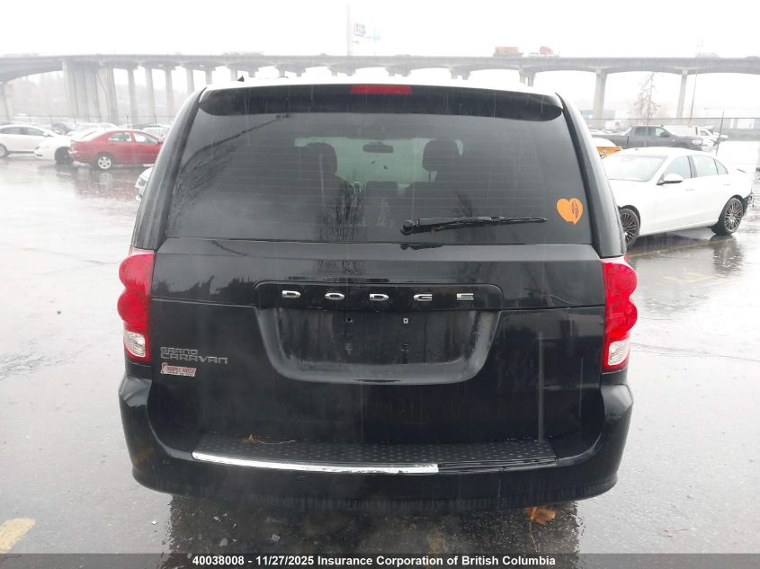 2013 Dodge Grand Caravan Se VIN: 2C4RDGBG9DR679034 Lot: 40038008
