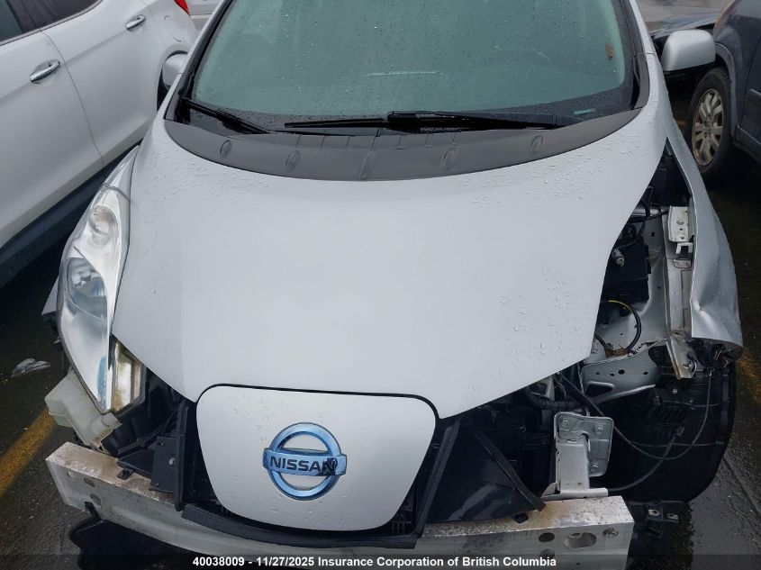 2014 Nissan Leaf VIN: 1N4AZ0CP0EC340540 Lot: 40038009