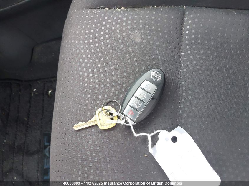 2014 Nissan Leaf VIN: 1N4AZ0CP0EC340540 Lot: 40038009