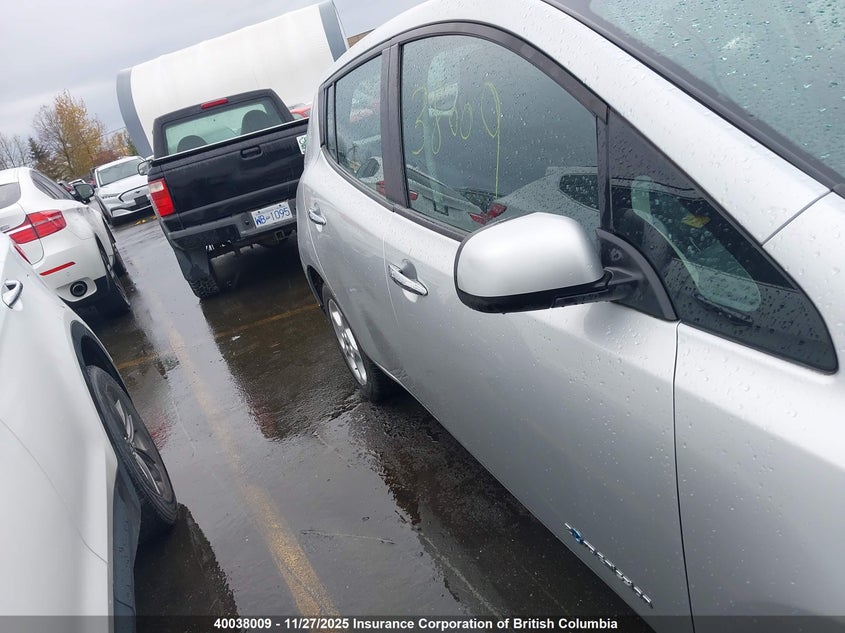 2014 Nissan Leaf VIN: 1N4AZ0CP0EC340540 Lot: 40038009