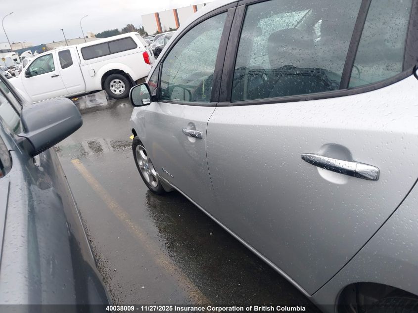 2014 Nissan Leaf VIN: 1N4AZ0CP0EC340540 Lot: 40038009