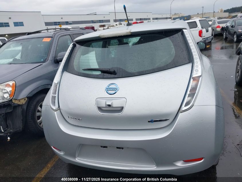 2014 Nissan Leaf VIN: 1N4AZ0CP0EC340540 Lot: 40038009
