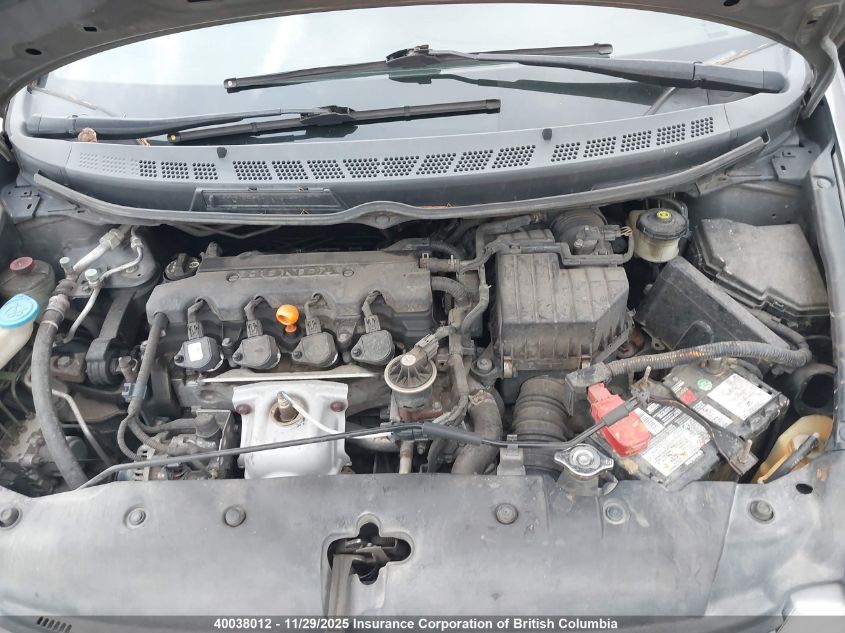 2008 Honda Civic VIN: 2HGFA16498H104549 Lot: 40038012