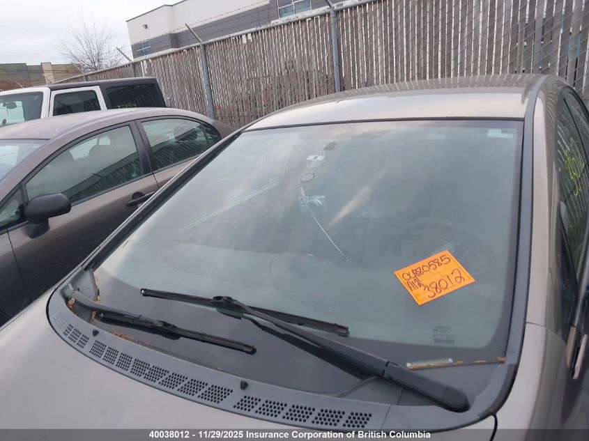 2008 Honda Civic VIN: 2HGFA16498H104549 Lot: 40038012