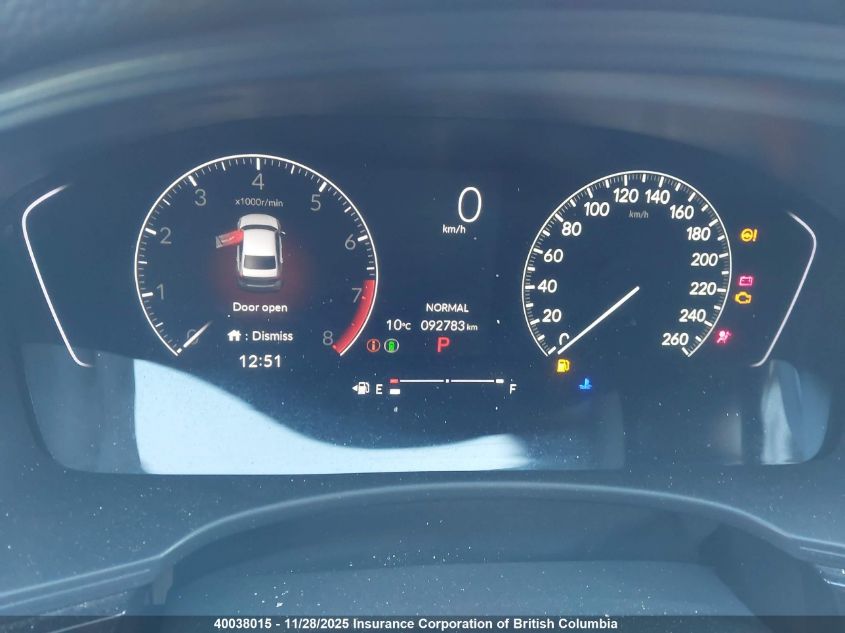 2022 Honda Civic VIN: 2HGFE2F53NH112063 Lot: 40038015