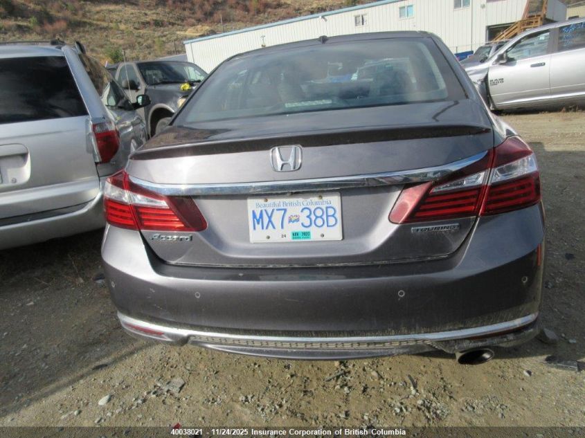 2016 Honda Accord Ex VIN: 1HGCR2F04GA800697 Lot: 40038021