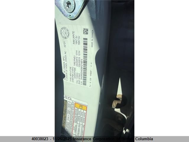 2021 Honda Cr-V VIN: 2HKRW2H40MH214875 Lot: 40038023