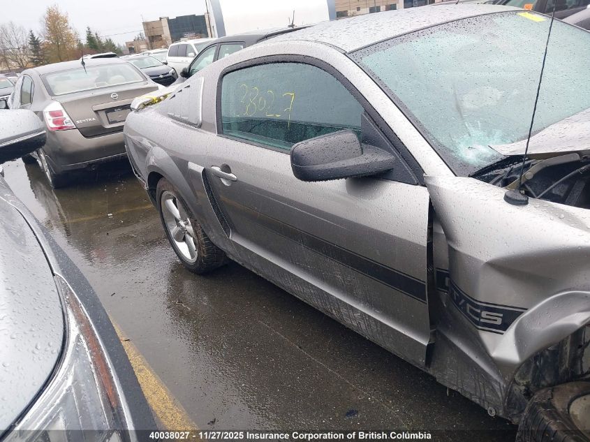 2009 Ford Mustang Gt VIN: 1ZVHT82HX95114323 Lot: 40038027