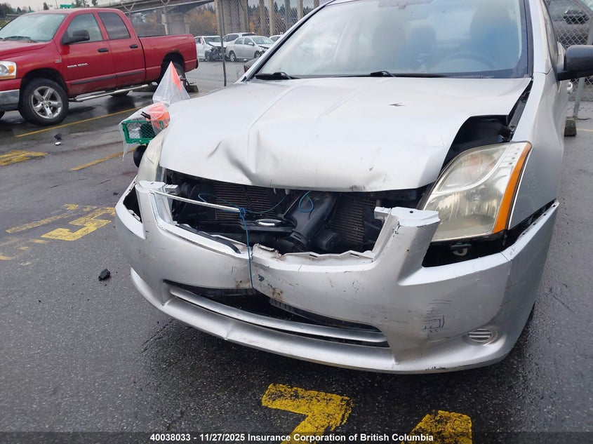 2010 Nissan Sentra 2.0/2.0S/Sr/2.0Sl VIN: 3N1AB6AP7AL703308 Lot: 40038033
