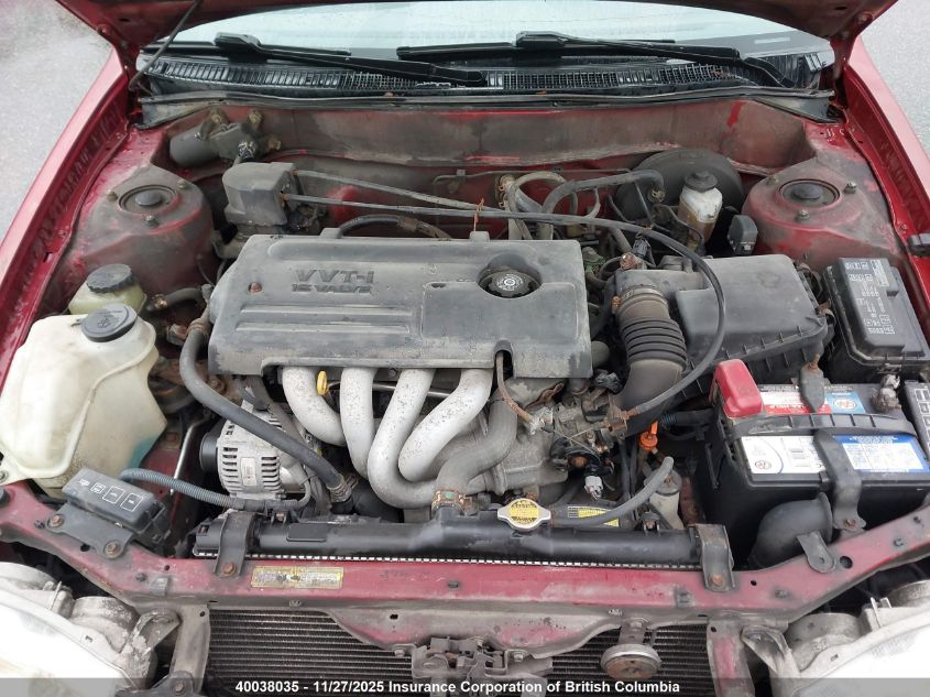 2001 Toyota Corolla Ce/Le/S VIN: 2T1BR12E01C842194 Lot: 40038035