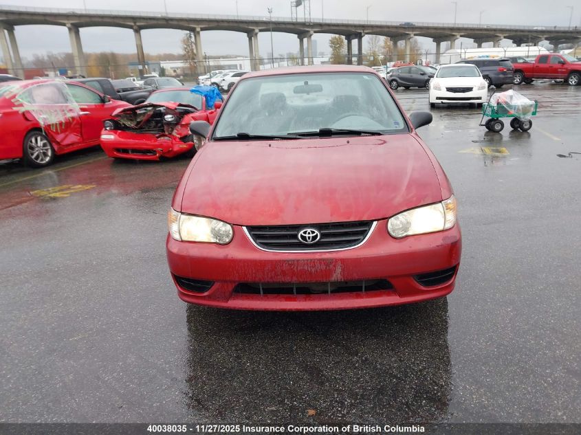 2001 Toyota Corolla Ce/Le/S VIN: 2T1BR12E01C842194 Lot: 40038035