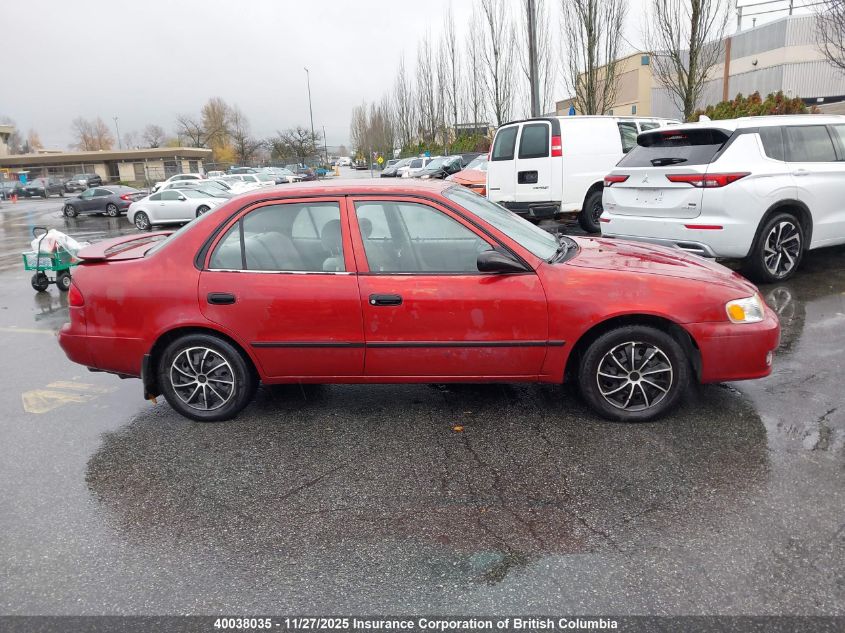 2001 Toyota Corolla Ce/Le/S VIN: 2T1BR12E01C842194 Lot: 40038035