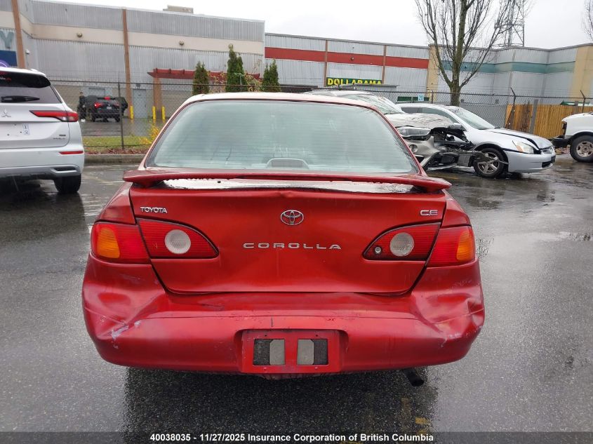 2001 Toyota Corolla Ce/Le/S VIN: 2T1BR12E01C842194 Lot: 40038035