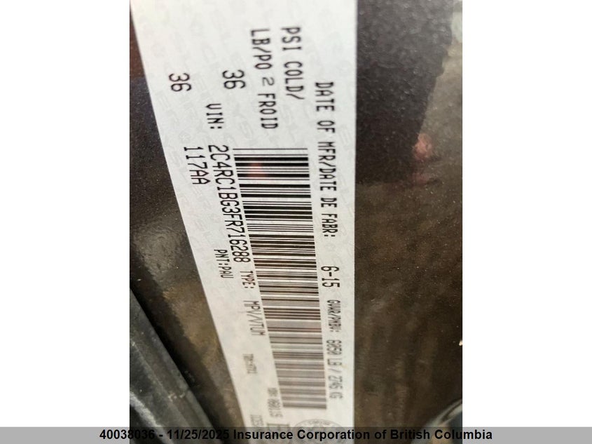 2C4RC1BG3FR716288 2015 CHRYSLER TOWN & COUNTRY photo no. 8