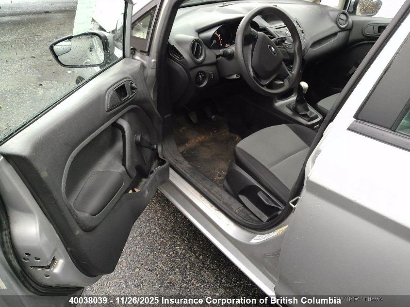 2015 Ford Fiesta S VIN: 3FADP4TJ6FM212695 Lot: 40038039