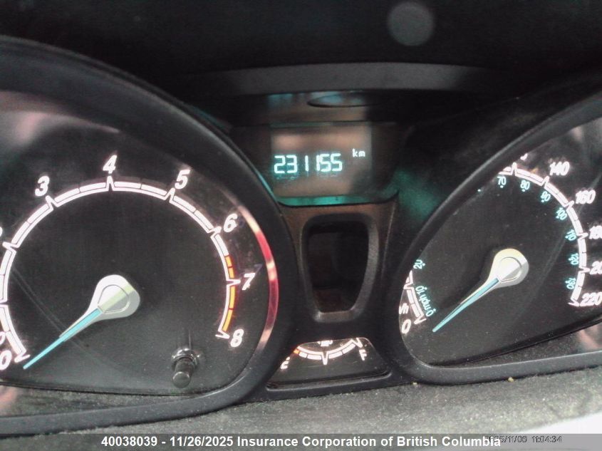 2015 Ford Fiesta S VIN: 3FADP4TJ6FM212695 Lot: 40038039