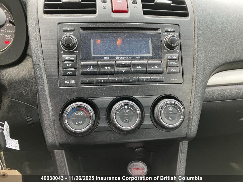 2014 Subaru Xv Crosstrek 2.0 Premium VIN: JF2GPAVC0E8209445 Lot: 40038043