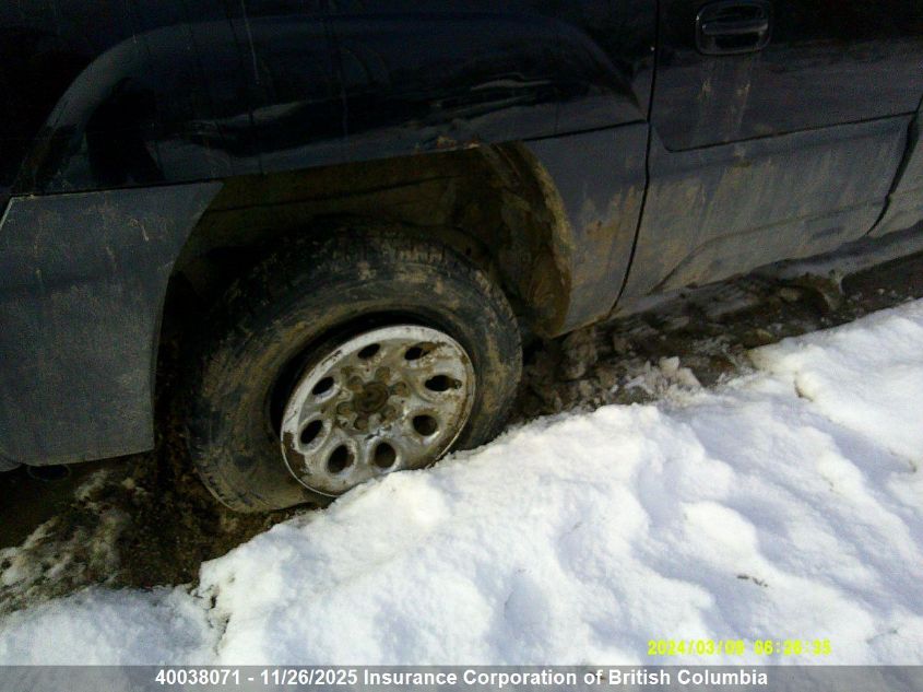 2003 Chevrolet Avalanche K1500 VIN: 3GNEK13T33G138313 Lot: 40038071