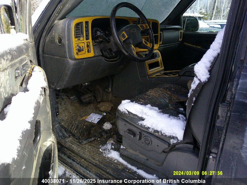 2003 Chevrolet Avalanche K1500 VIN: 3GNEK13T33G138313 Lot: 40038071