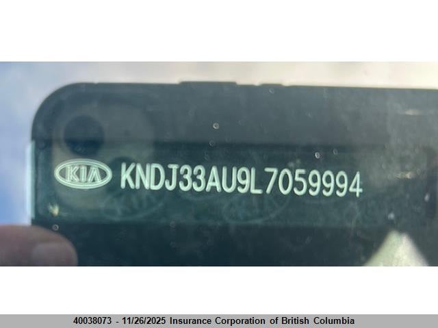 2020 Kia Soul VIN: KNDJ33AU9L7059994 Lot: 40038073