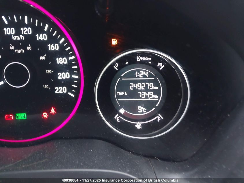 2016 Honda Hr-V VIN: 3CZRU5H32GM105891 Lot: 40038084