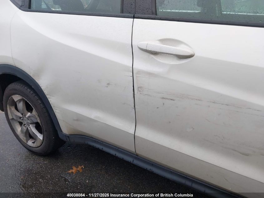 2016 Honda Hr-V VIN: 3CZRU5H32GM105891 Lot: 40038084