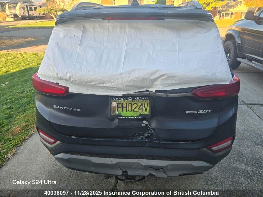 2019 Hyundai Santa Fe Sel/Sel Plus VIN: 5NMS3CAA2KH018429 Lot: 40038097