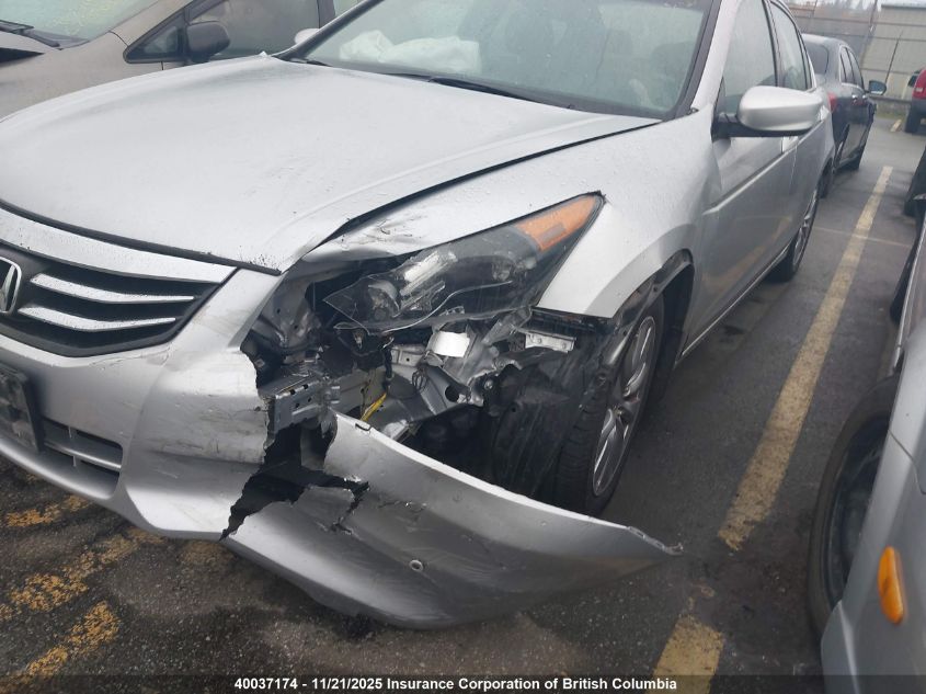 2012 Honda Accord Exl VIN: 1HGCP2F8XCA803657 Lot: 40037174