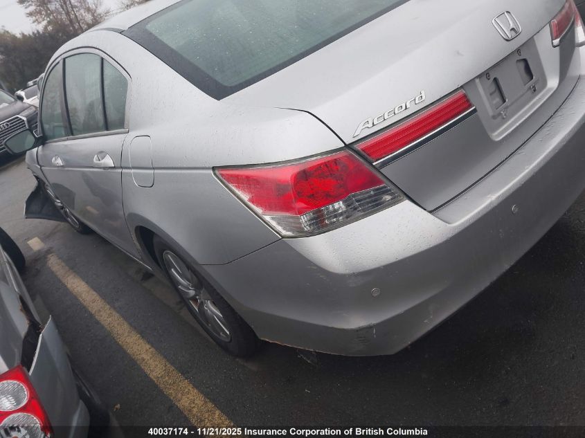 2012 Honda Accord Exl VIN: 1HGCP2F8XCA803657 Lot: 40037174