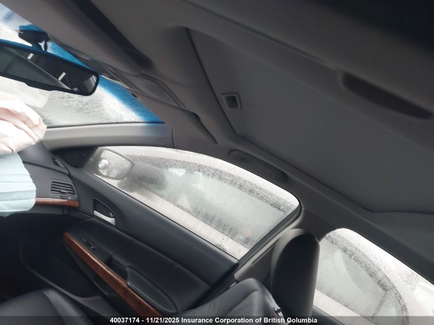 2012 Honda Accord Exl VIN: 1HGCP2F8XCA803657 Lot: 40037174